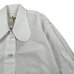 Coco' Et Mama' Camicia Manica Lunga Tinta Unita per Bambina IMAI BIANCO COCO' ET MAMA' 