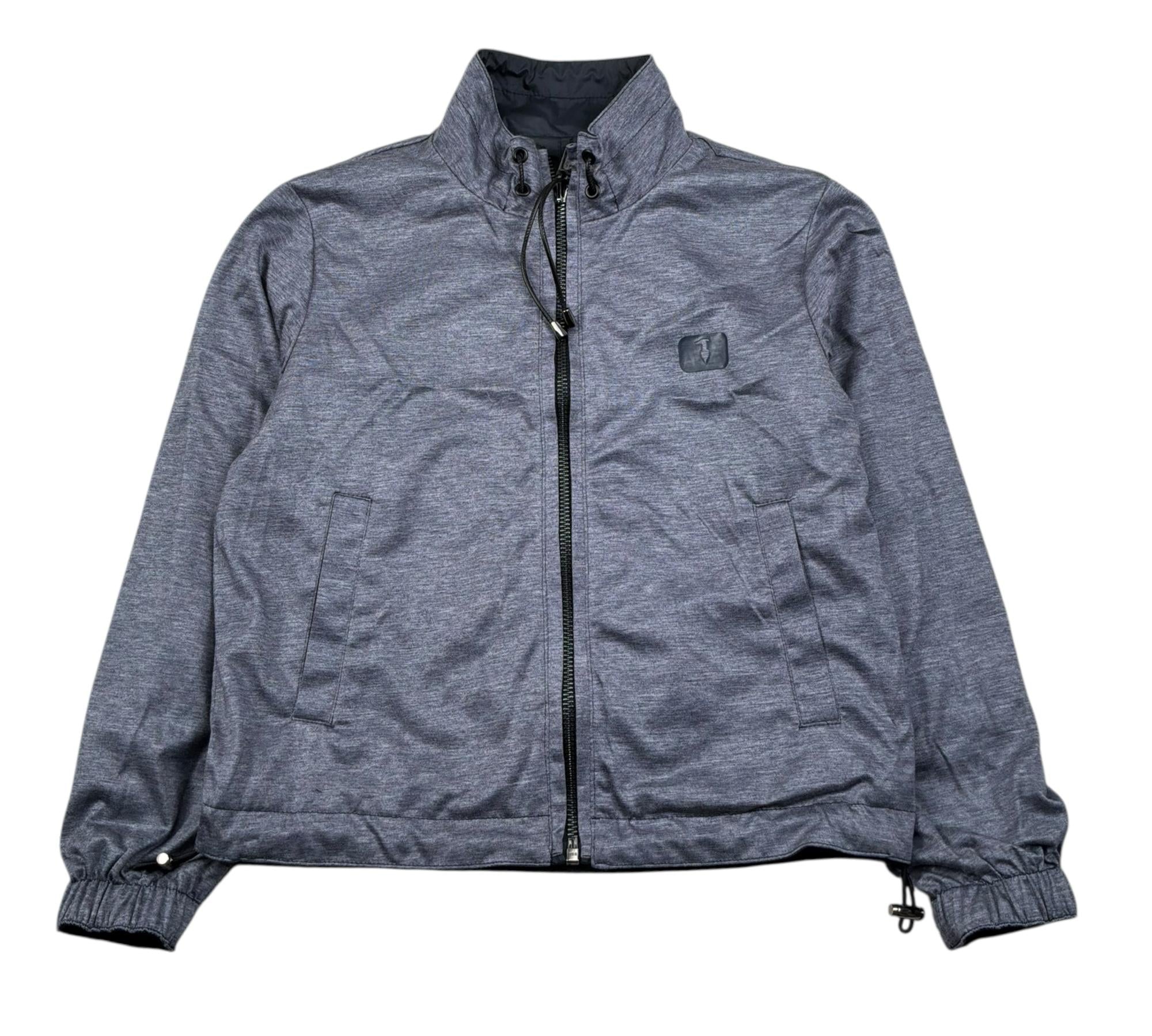 Trussardi Giubbino Tinta Unita con Zip Reversibile per Bambino TBP26135GB BLU TRUSSARDI 