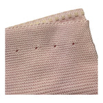 MARLU' coperta tinta unita con ricami Rosa per Neonata ES5480 ROSA MARLU' 