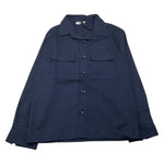 camicia manica lunga tinta unita PP4075 BLU PAOLO PECORA 