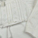 Maglifici di Verona Tutina Tinta Unita In Maglia per Neonata 045324 BIANCO MAGLIFICI DI VERONA 