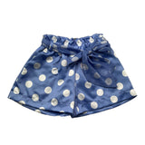 Miss Grant Short Tinta Unita Fantasia Pois per Neonata MG1293 BLU MISS GRANT 