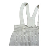 Wedoble Pagliaccetto Tinta Unita con Trafori per Neonato V2401305B BIANCO WEDOBLE 