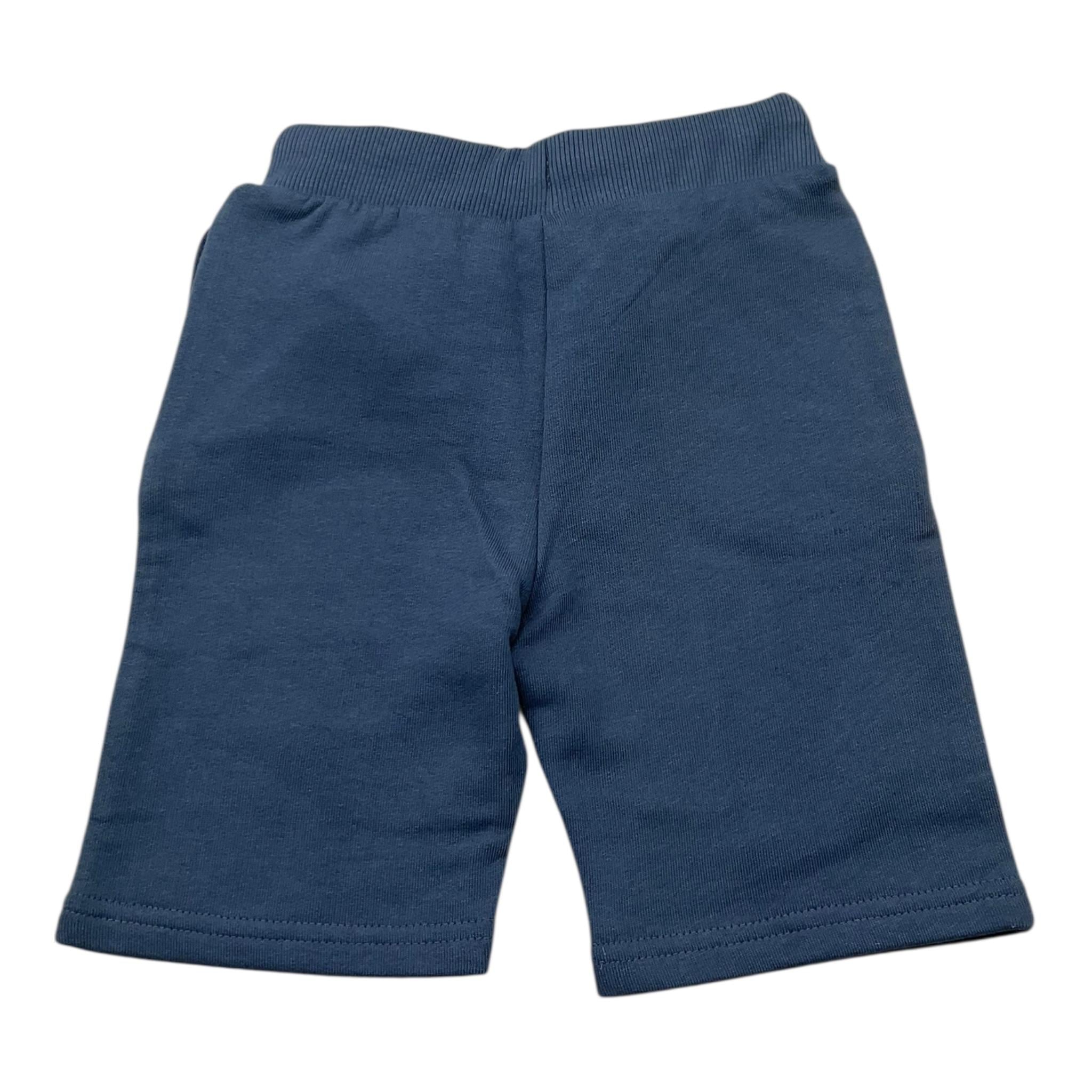 Guess Bermuda Tinta Unita In Tuta per Bambino N5RD03KAD74X PETROLIO GUESS 