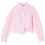Liu Jo Camicia Manica Lunga Tinta Unita per Bambina GA3153 ROSA LIU JO 