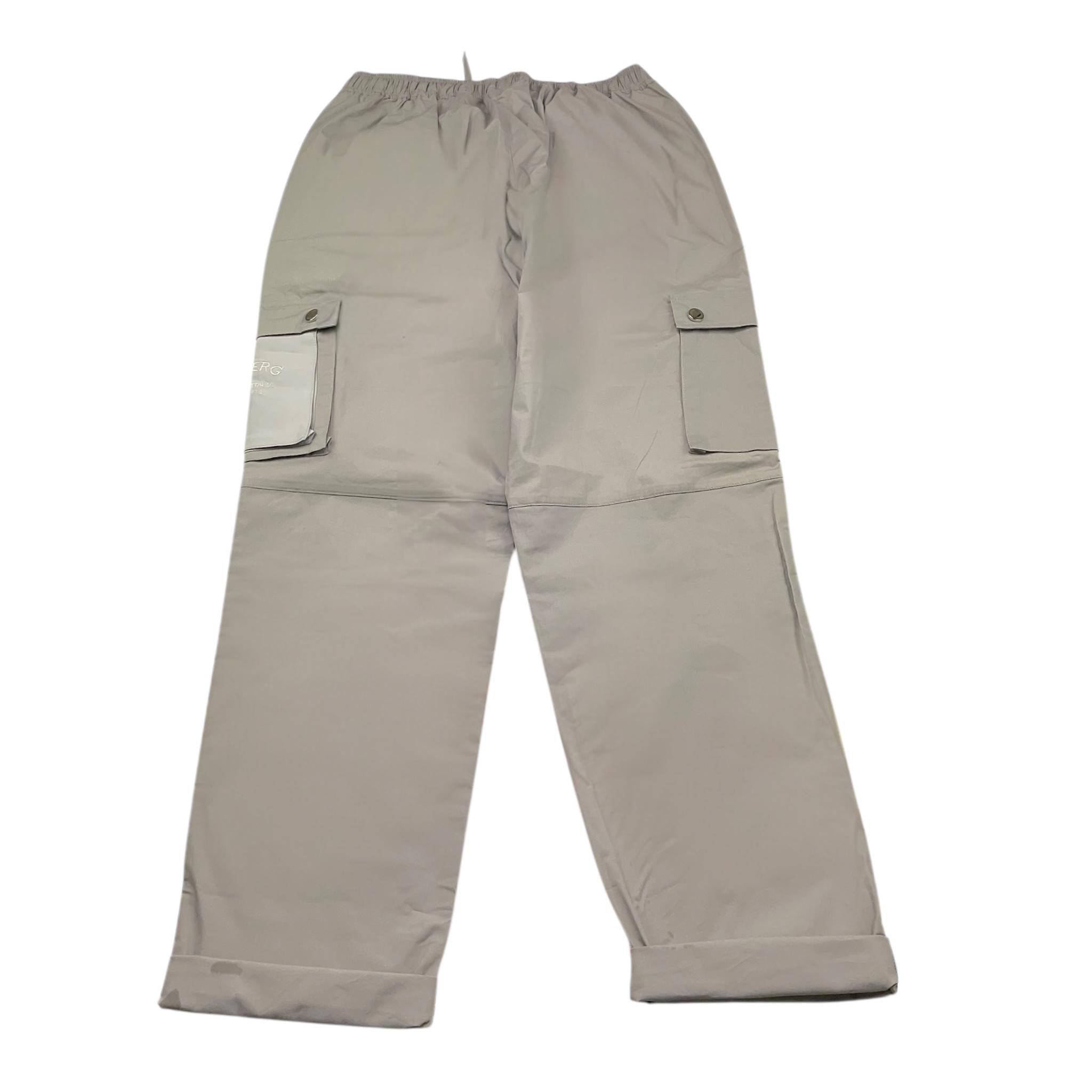 Iceberg Pantalone Tinta Unita con Elastico In Vita per Bambino PTICE1105J GRIGIO ICEBERG 