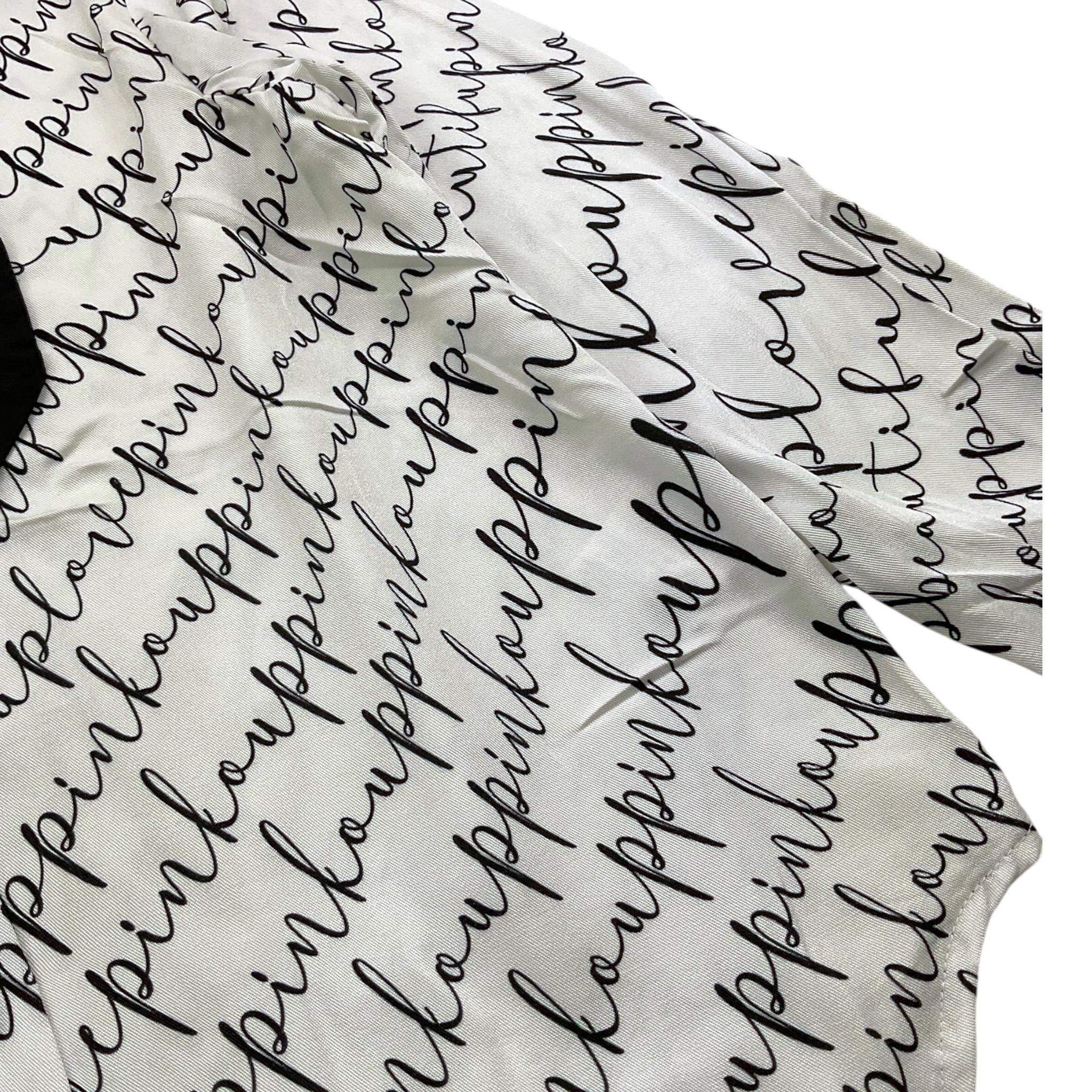 PINKO camicia tinta unita con manica lunga e stampa Bianco per Bambina F4PIJGSI029 BIANCO PINKO 