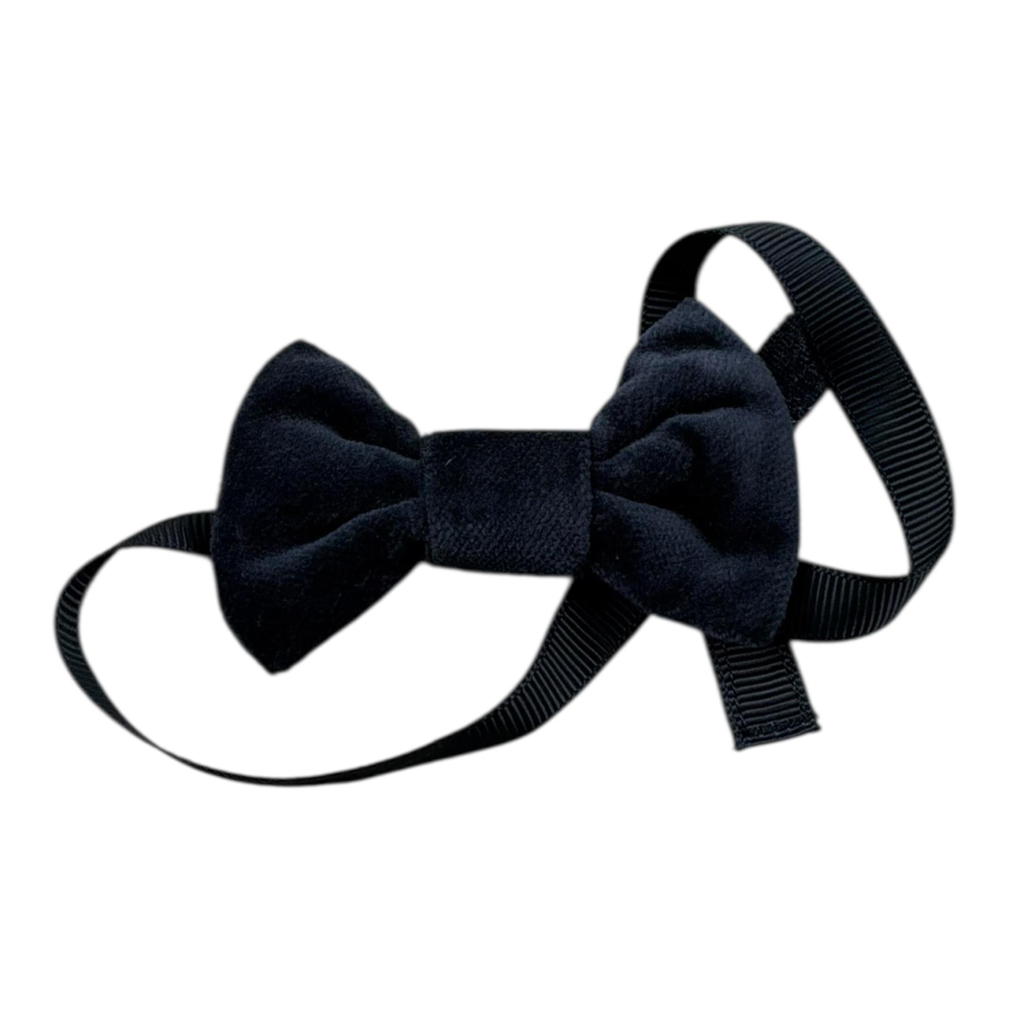 Mini Banda Papillon Tinta Unita per Neonato 3A319 BLU MINI BANDA 