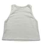 Disclaimer Top Giromanica Tinta Unita con Logo per Bambina 25EDK58502 BIANCO DISCLAIMER 