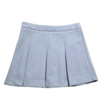 Vicolo Gonna Tinta Unita con Zip per Bambina 3146G00029 AZZURRO POLVERE VICOLO 