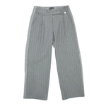MANILA GRACE pantalone tinta unita con fantasia a righe Grigio per Bambina MFJF24P126 GRIGIO MANILA GRACE 