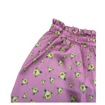 M+E' Pantalone tinta unita Modello Palazzo Rosa per Neonata UE1848 ROSA M+E' 