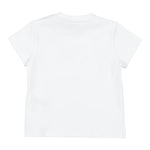 Daga Collection Completo Shorts-T-Shirt Tinta Unita con Applicazioni Fiocchi per Bambina M10071 BIANCO DAGA COLLECTION 