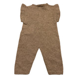 WEDOBLE salopette tinta unita girmanica Beige per Neonata I2406310 BEIGE WEDOBLE 