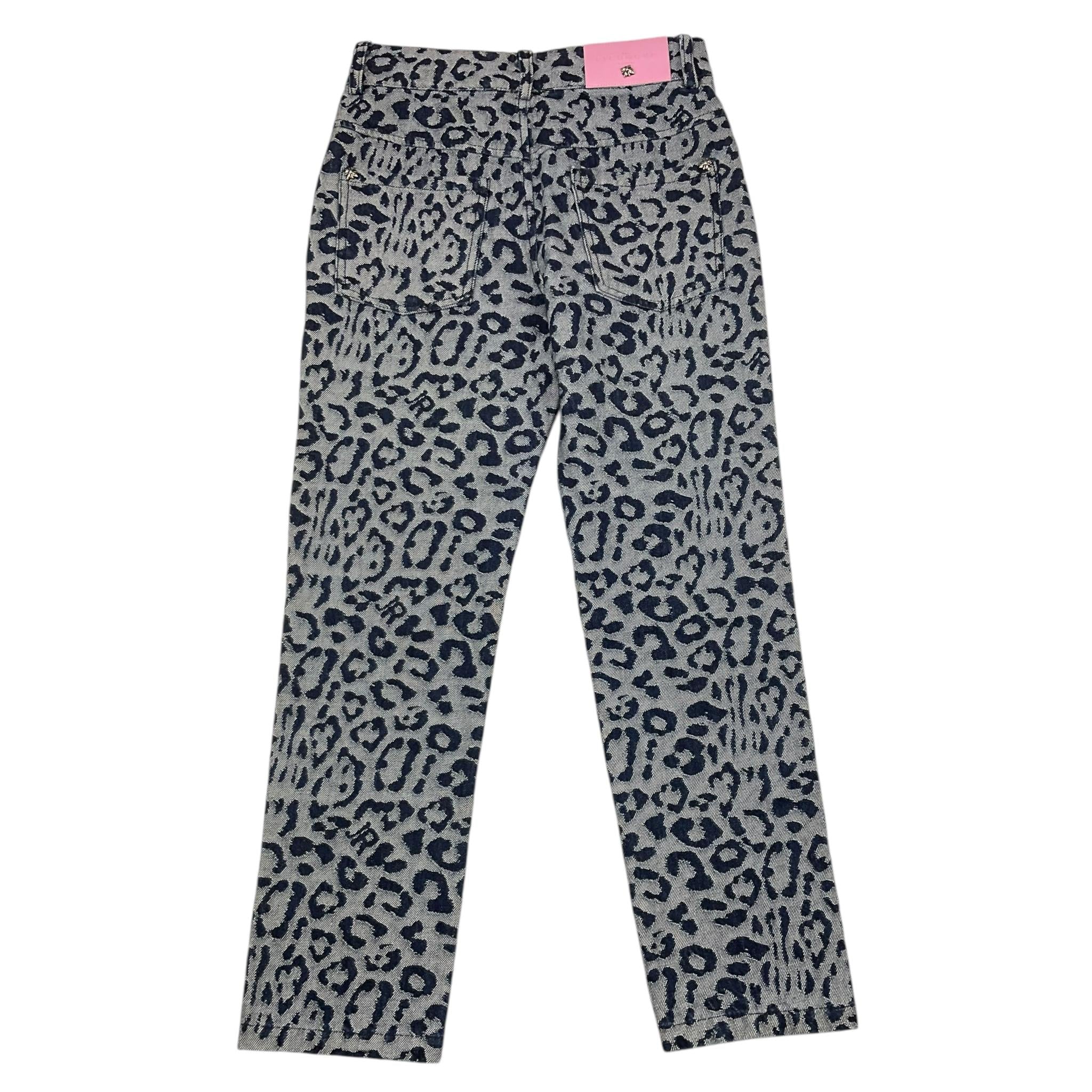 JOHN RICHMOND jeans tinta unita fantasia maculata Blu per Bambina RGA25041JE BLU JOHN RICHMOND 