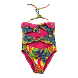4Giveness Costume Intero Multicolor Con Fantasia Multicolor Per Bambina
