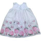Monnalisa Abito Tinta Unita Giromanica con Brillantini per Bambina 317925 BIANCO MONNALISA 