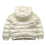 MOSCHINO giubbino tinta unita con zip e cappuccio Bianco per Bambina HUS05F BIANCO MOSCHINO 