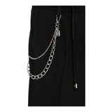 John Richmond Pantalone Tinta Unita con Elastico In Vita per Bambino RBP25227PA NERO JOHN RICHMOND 