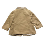 LA STUPENDERIA giacca tinta unita mnopetto Beige per Neonato CCGH51 BEIGE LA STUPENDERIA 