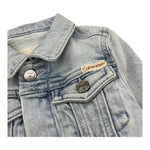 Calvin Klein Giubbino In Denim Tinta Unita con Logo per Bambino IG0IG02721 AZZURRO CALVIN KLEIN 