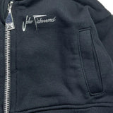 JOHN RICHMOND felpa tinta unita con zip e cappuccio Nero per Neonata RGA24045FEN NERO JOHN RICHMOND 