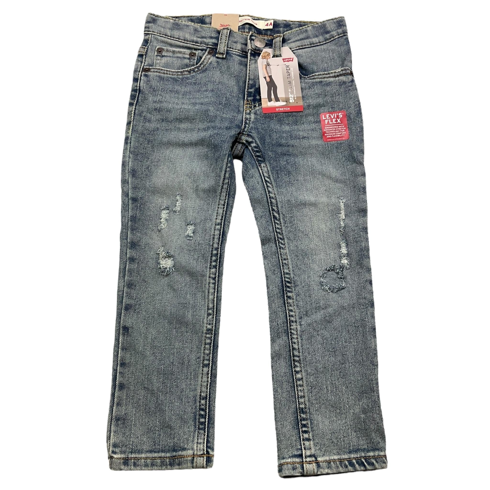 LEVI'S jeans tinta unita con girovita regolabile Azzurro per Neonato 8E6728N AZZURRO LEVI'S 