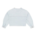 Il Gufo Giubbino In Denim Tinta Unita per Neonata P25GR232J0052N AZZURRO IL GUFO 