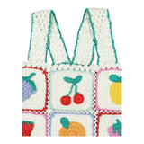 Stella Mccartney Top In Filo Tinta Unita con Ricami per Bambina TW9A22 PANNA STELLA McCARTNEY 