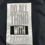 TO be too felpa tinta unita girocollo con stampa Nero per Bambina TFBF24A615 NERO TO be too 