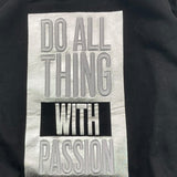 TO be too felpa tinta unita girocollo con stampa Nero per Bambina TFBF24A615 NERO TO be too 