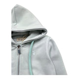 Trussardi Felpa con Zip E Cappuccio Tinta Unita per Neonato TIP26011FE VERDE ACQUA TRUSSARDI 