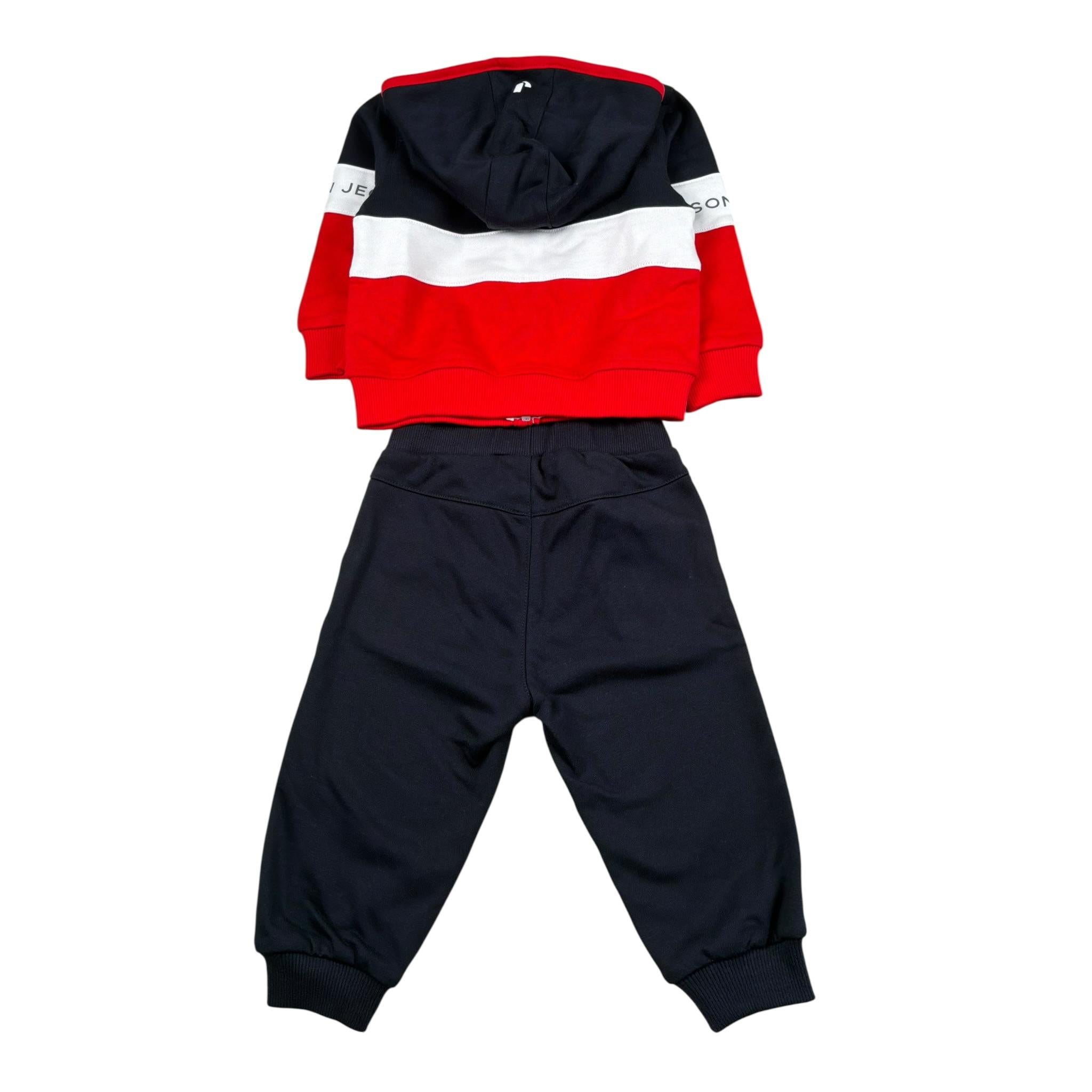 Jeckerson Completo 2 Pezzi Felpa-Pantalone per Neonato JN4010 BLU JECKERSON 