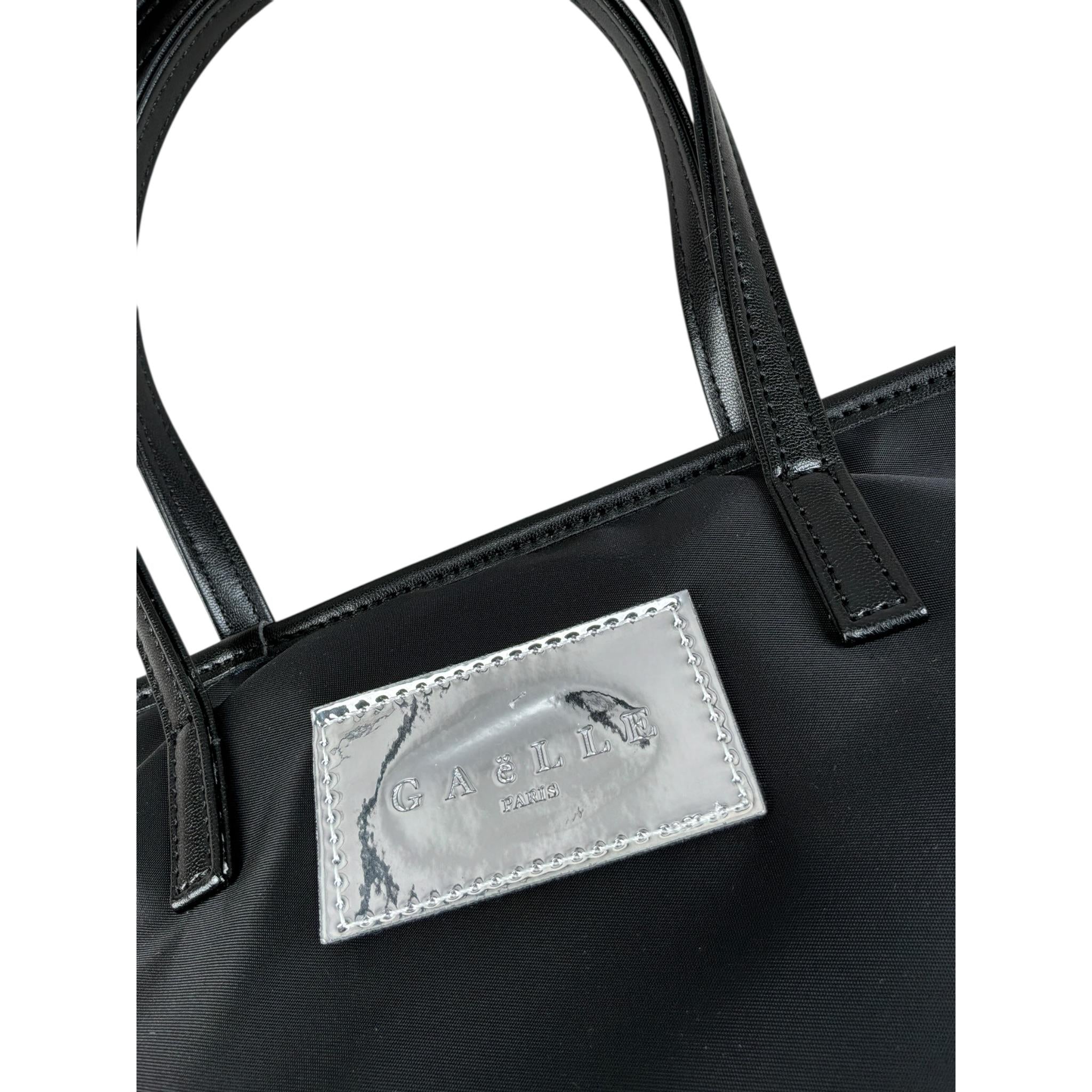 Gaelle Borsa tinta unita con Logo Nero per Bambina 2746BP00544 NERO GAELLE 