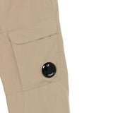 C.P. Company Pantalone tinta unita con Elastico In Vita Beige per Bambino CMP00MX BEIGE C.P. COMPANY 