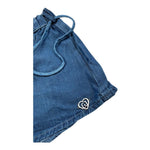 Liu Jo Short Tinta Unita In Denim per Neonata KA5123X BLU LIU JO 