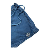 Liu Jo Short Tinta Unita In Denim per Neonata KA5123X BLU LIU JO 