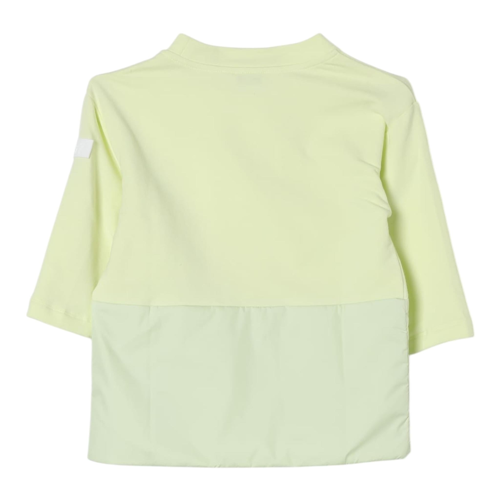 IL GUFO abito manica lunga tinta unita Giallo per Bambina A24VL589M0100J GIALLO IL GUFO 