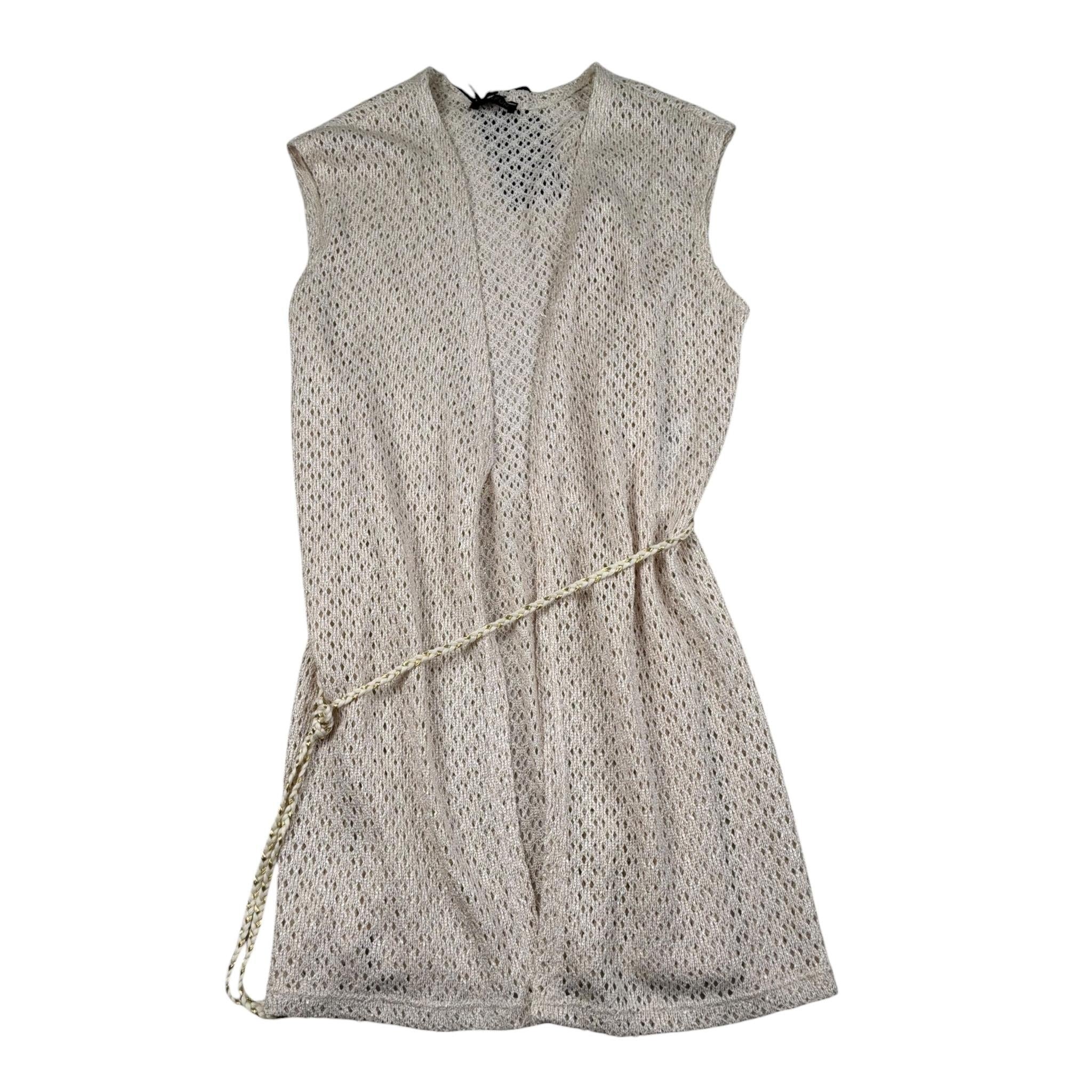 Fun & Fun Completo 3 Pezzi Cardigan-Top-Pantalone per Bambina FCJTP01145 BEIGE FUN & FUN 