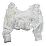 Coco' Et Mama' Completo 2 Pezzi Camicia-Gonna Tinta Unita per Bambina CORDELIA BIANCO COCO' ET MAMA' 