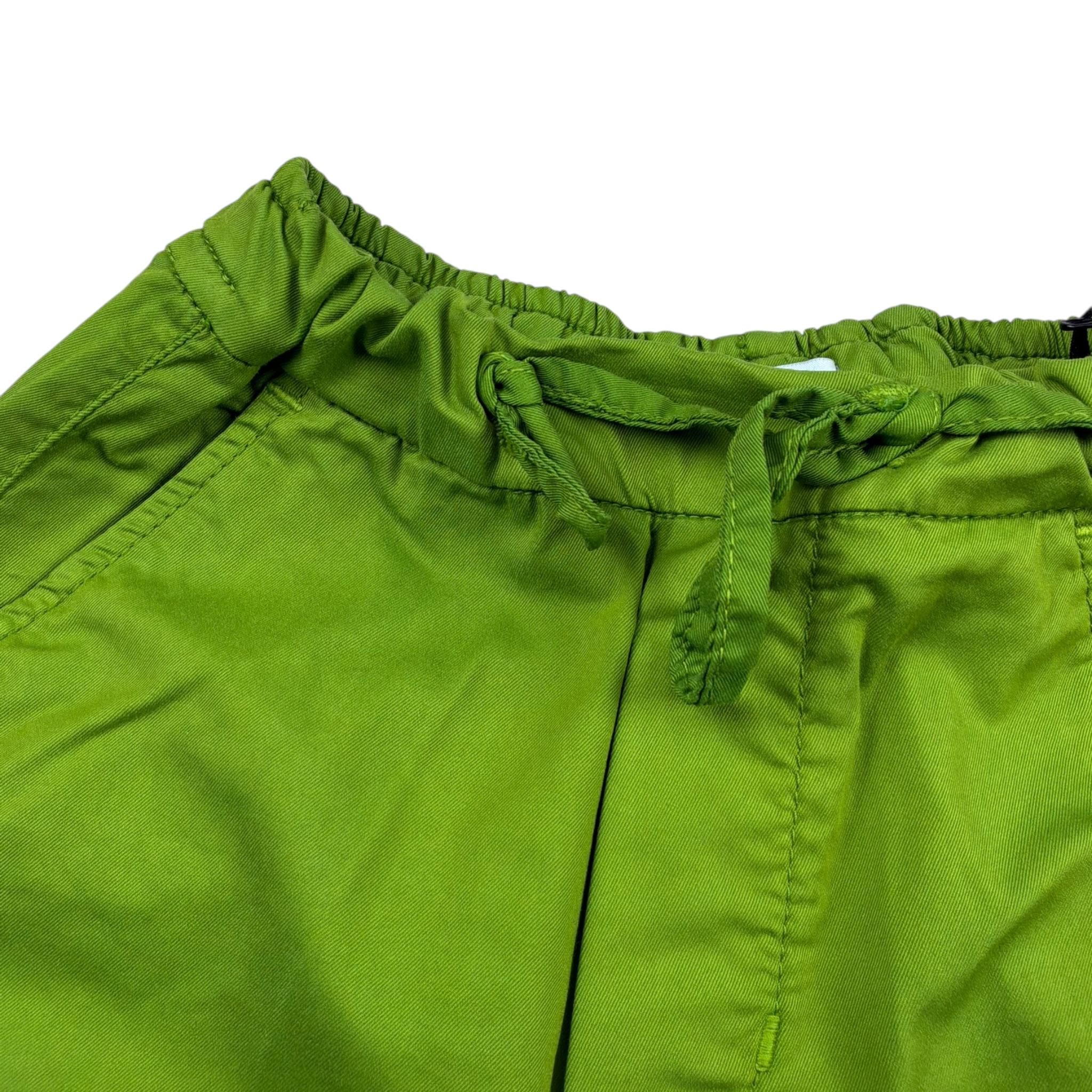 Paolo Pecora Bermuda Tinta Unita con Elastic In Vita per Bambino PP3616 VERDE PAOLO PECORA 