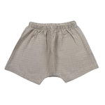Petit Indi Bermuda Tinta Unita con Elastico In Vita per Neonato BERBEG BEIGE PETIT INDI 