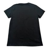 John Richmond T-Shirt Girocollo Tinta Unita con Logo per Bambina RGP26017TS NERO JOHN RICHMOND 