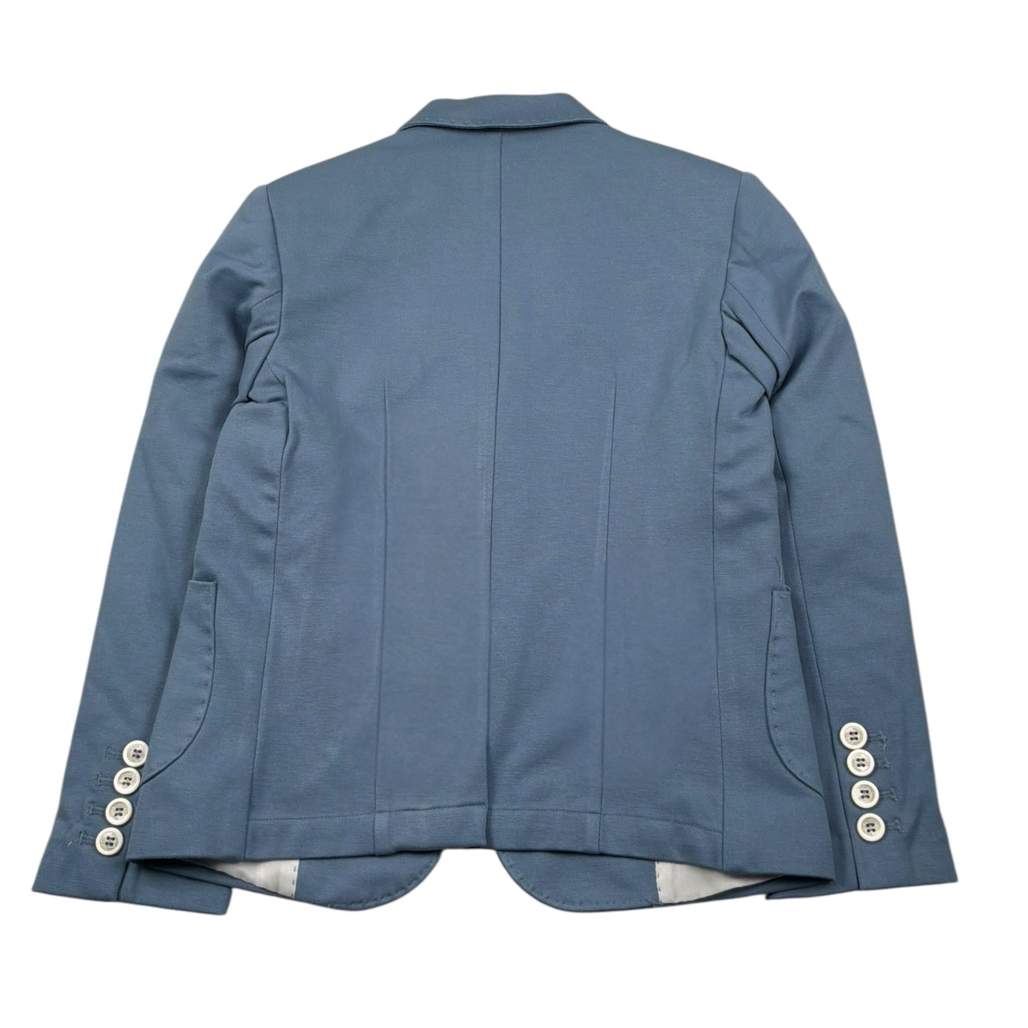 Emanuel Pris Giacca Tinta Unita con Taschino per Bambino GIACCE AZZURRO EMANUEL PRIS 