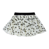 LIU JO gonna tinta unita con tulle e ricami fiori Panna per Neonata HF4067X PANNA LIU JO 