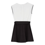 Liu Jo Abito Bicolore Giromanica per Bambina GA5060 BIANCO/NERO LIU JO 