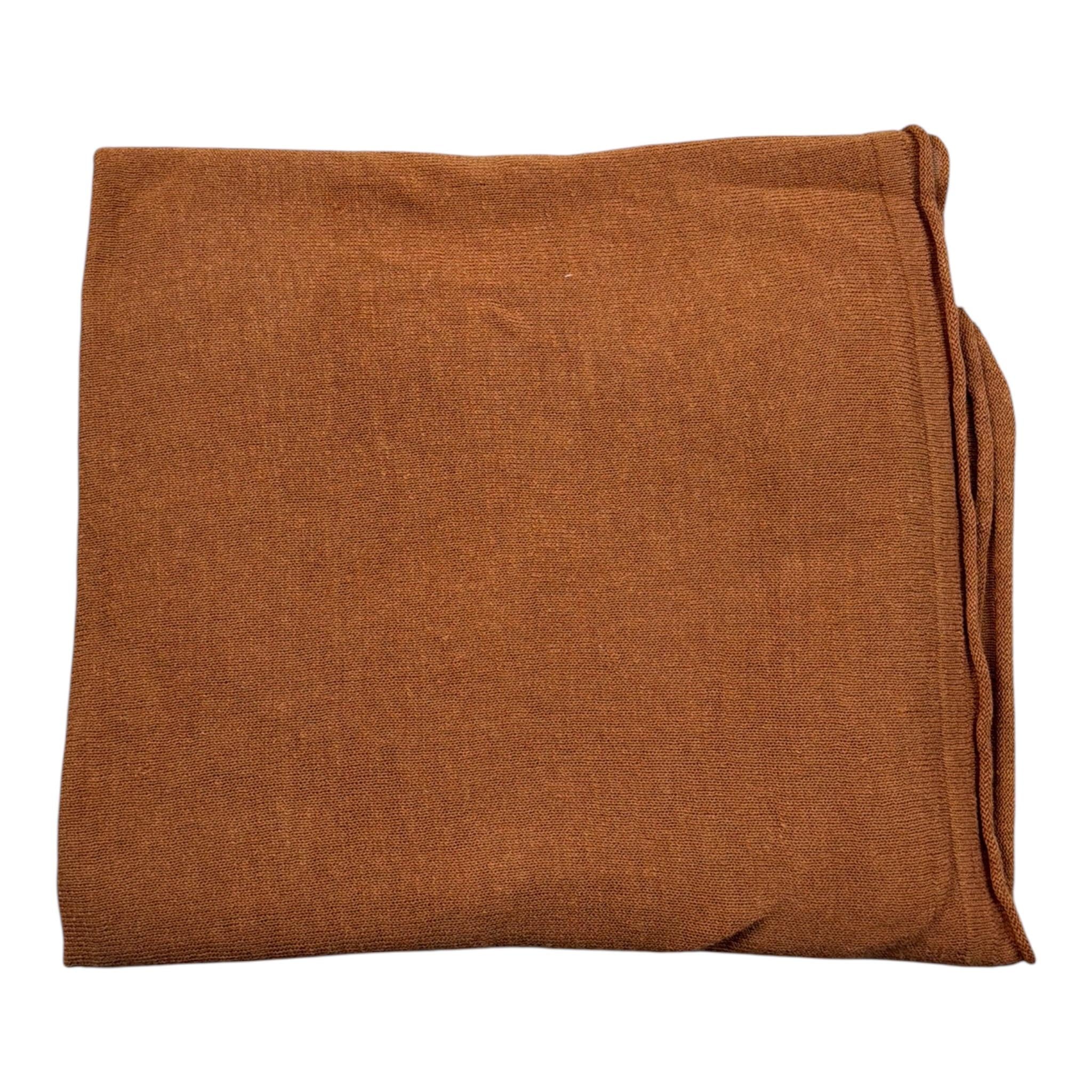 Maglifici di Verona Coperta Tinta Unita  per Neonato 045365 MARRONE MAGLIFICI DI VERONA 