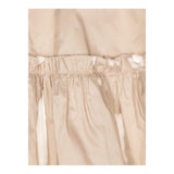 DOU DOU abito manica lunga tinta unita Oro per Bambina DV1B00 ORO DOU DOU 