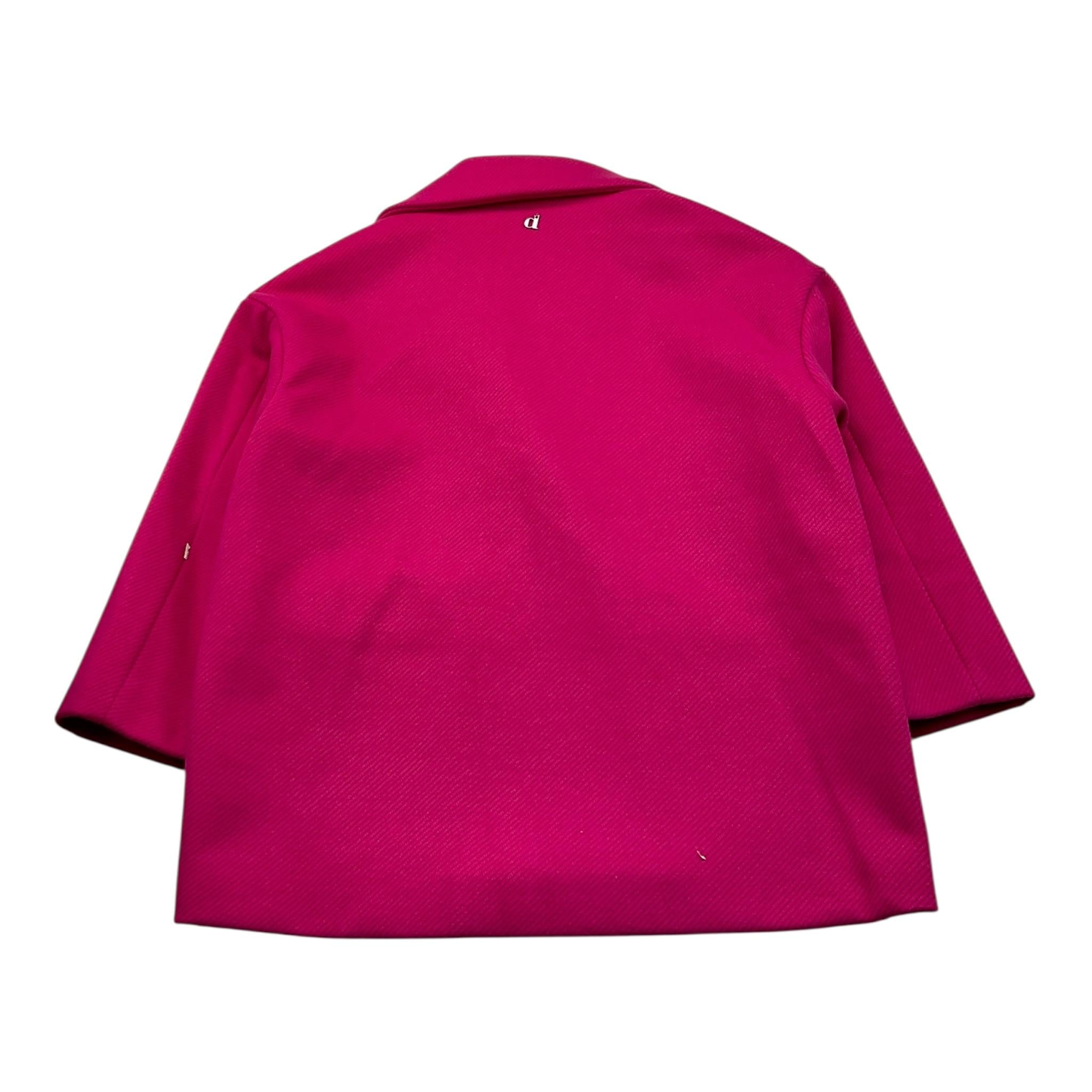DIXIE cappotto tinta unita doppiopetto Fuxia per Bambina JB09120G56 FUXIA DIXIE 