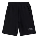 Balmain Bermuda Felpa Tinta Unita con Logo per Bambino BW6P29 NERO BALMAIN 